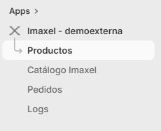 Listado de productos